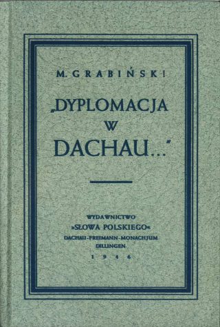 Okładka Dyplomacja w Dachau (2)